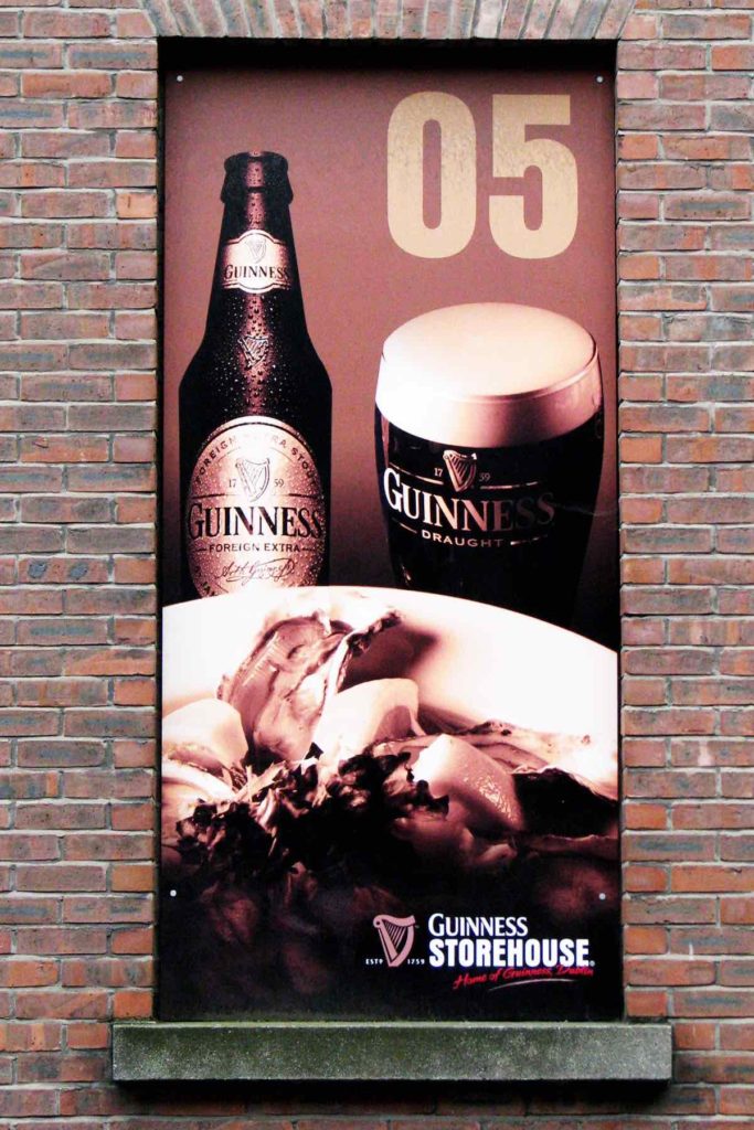 Guinness Storehouse em Dublin - Irlanda