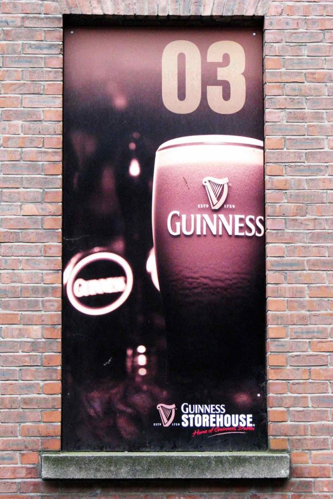 Guinness Storehouse em Dublin - Irlanda