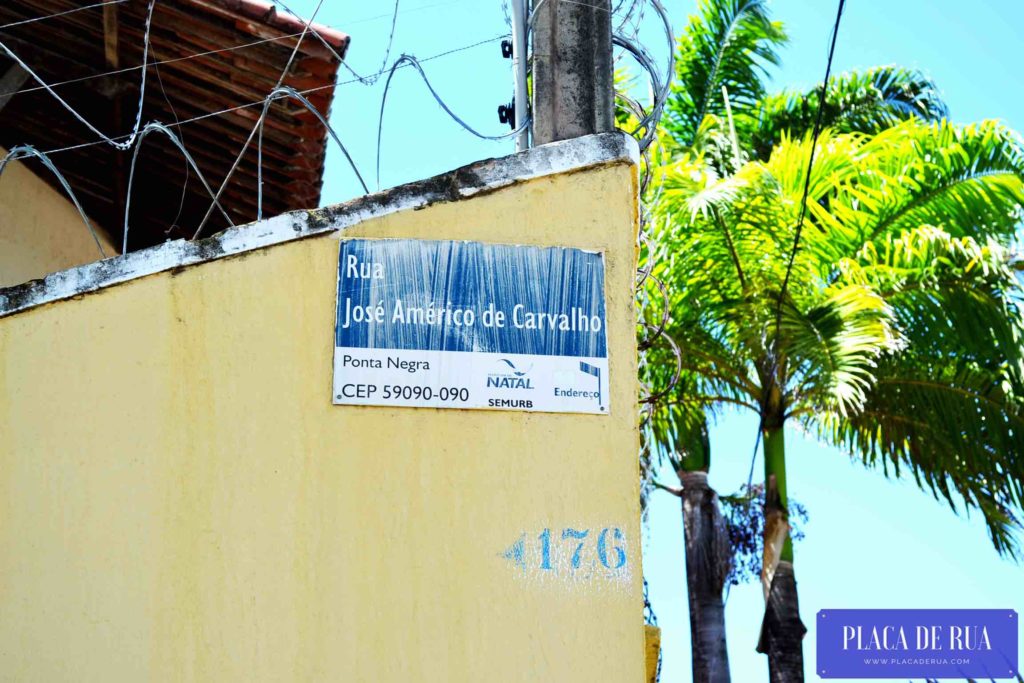 Rua José Américo de Carvalho em Ponta Negra