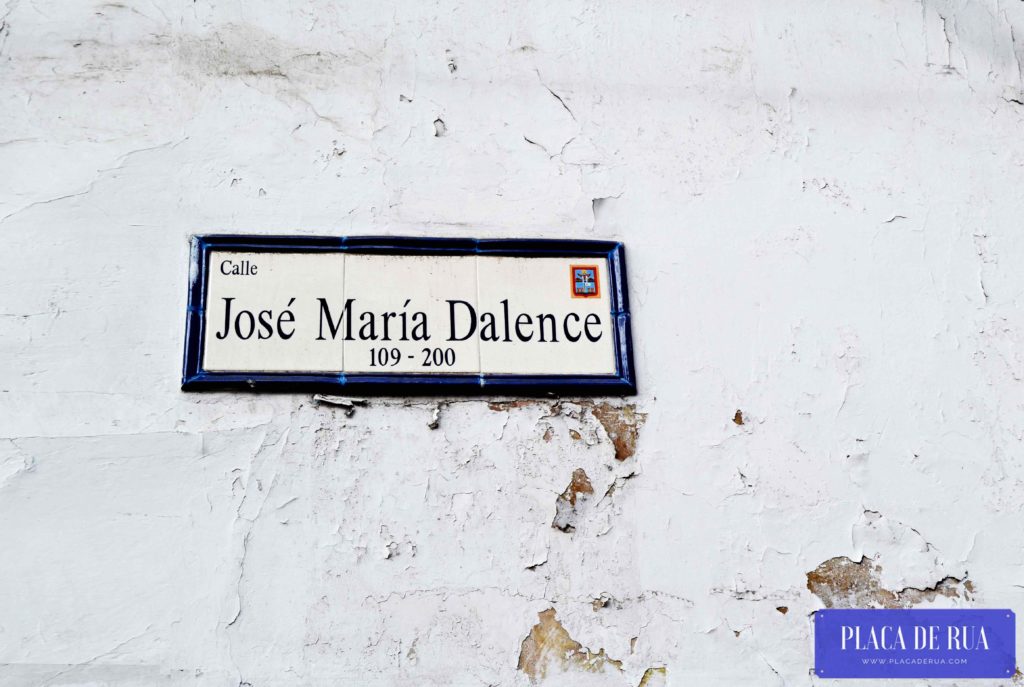 Calle José Maria Dalence, em Sucre, na Bolívia