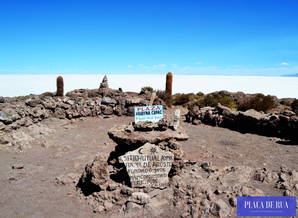 Plaza Huayna Capac, Isla Incahuasi, Salar do Uyuni