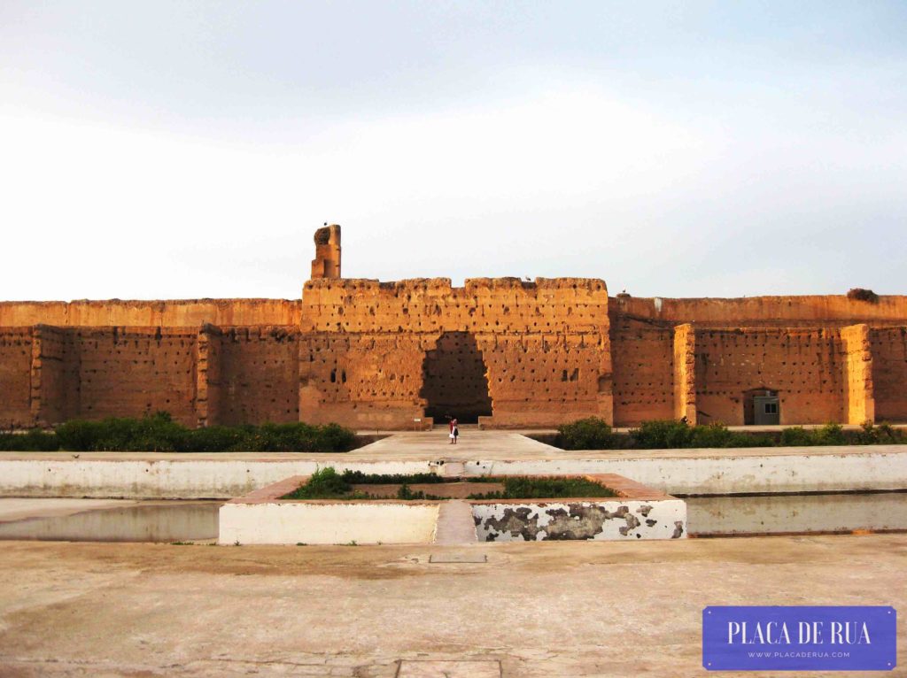 Ruínas do Palácio el Badi em Marraquexe