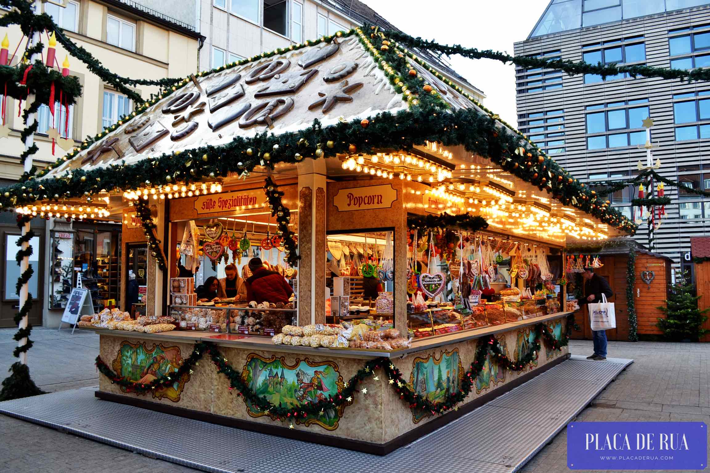 Banca de Natal na Alemanha