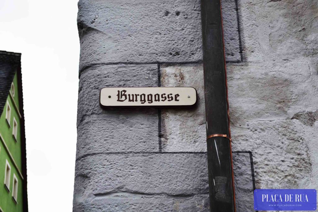 Burggasse em Rothenburg