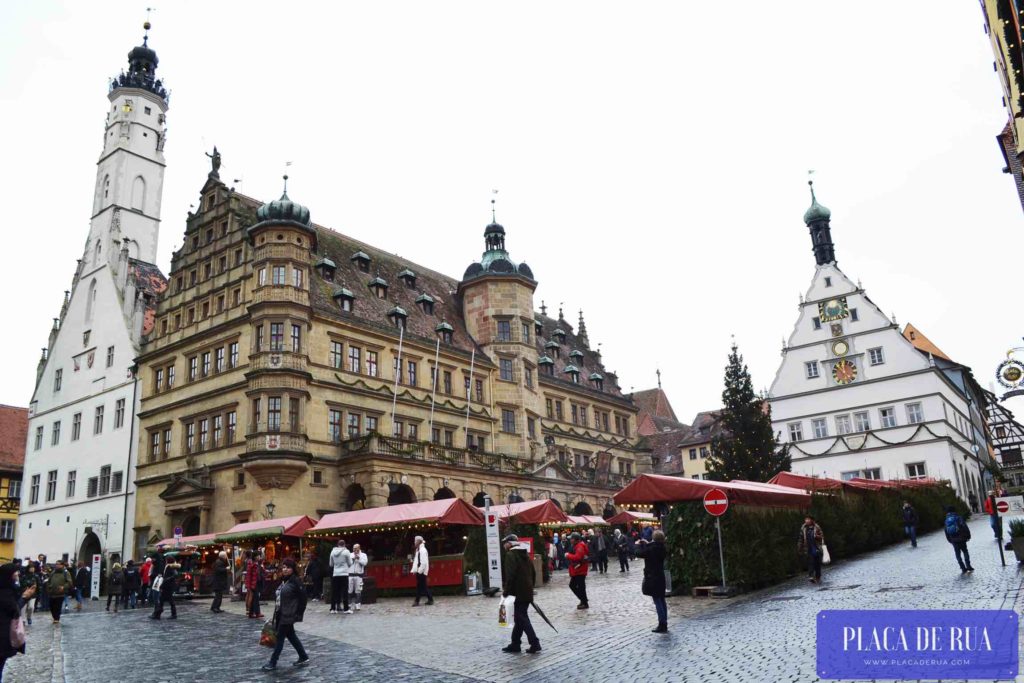 Marktplatz em Rothenburg